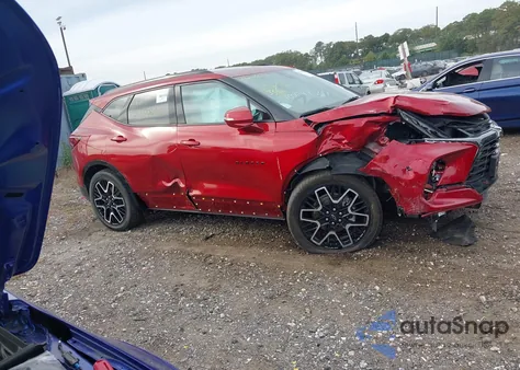 2023 Chevrolet Blazer Awd Rs from USA, damaged, VIN 3GNKBKRS8PS223707